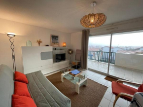 Appartement T3 cosy, 50m de l'océan, terrasse, parking privé - 4 pers. - FR-1-379-148